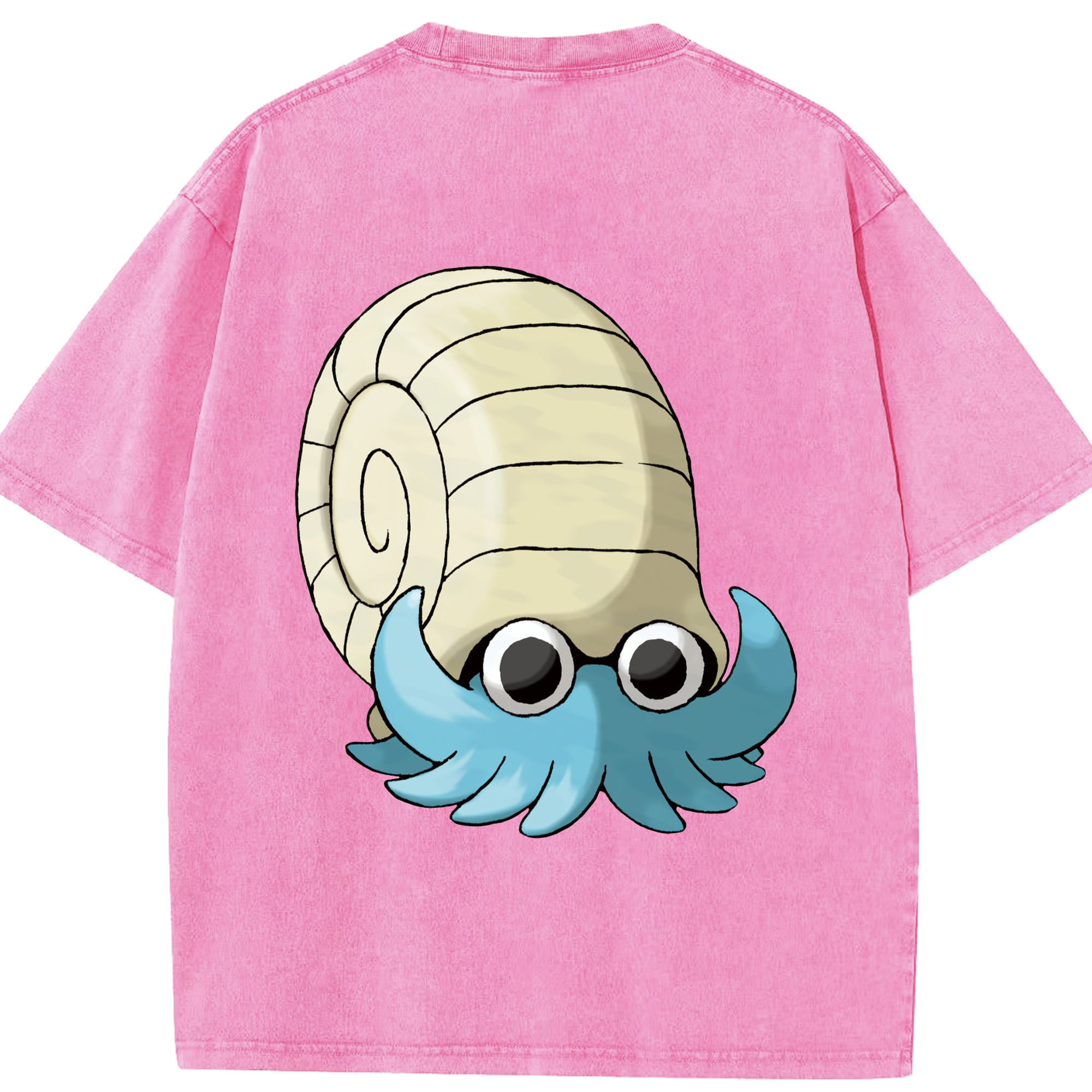 （画像用） ポケットモンスター Pokémon 綿100% ヴィンテージ風 半袖Tシャツ（背面プリント）